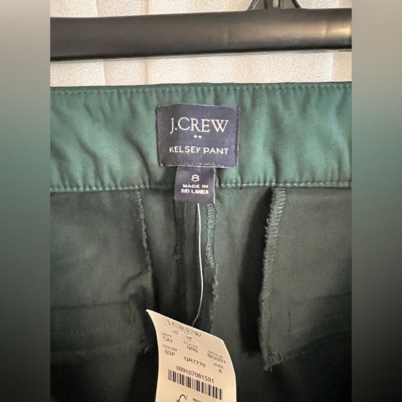 J. Crew Green Kelsey Pants - Picture 4 of 6